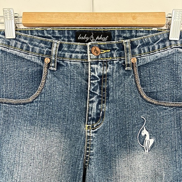 Y2K denim capri by Baby Phat - Picture 2 of 5